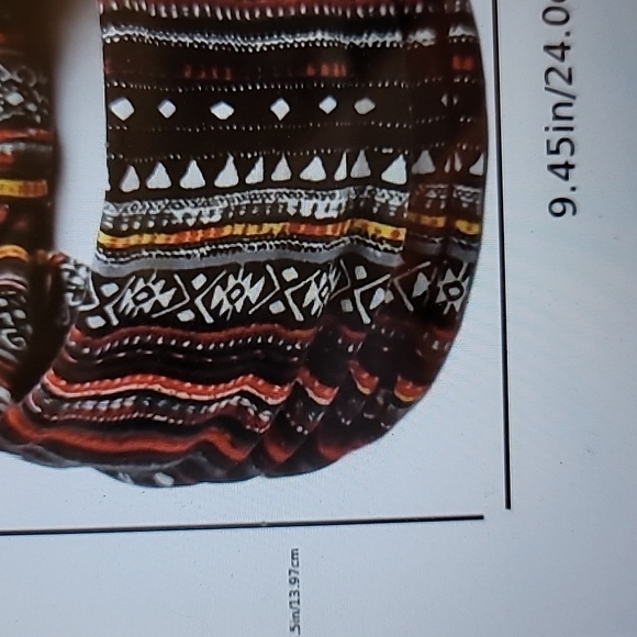 3 Bohemian Wide Stay in Place Headbands - Picture 2 of 6